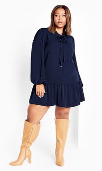 Charlie Dress - true navy