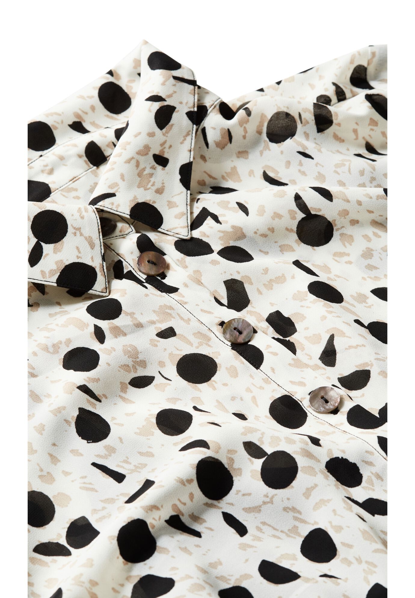 Rylee Print Dress, WHITE NOISE, alternate image number 6