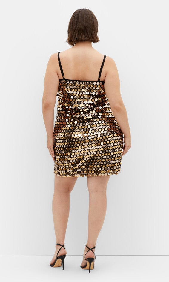 Disco Skirt - gold, YELLOW, alternate image number null