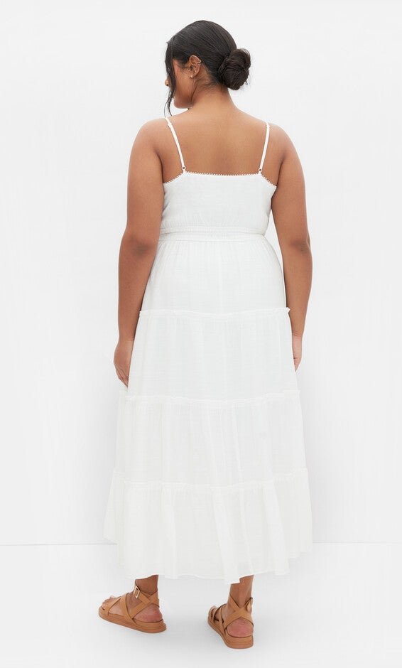 Aiza Maxi Dress - ivory, WHITE, alternate image number 2