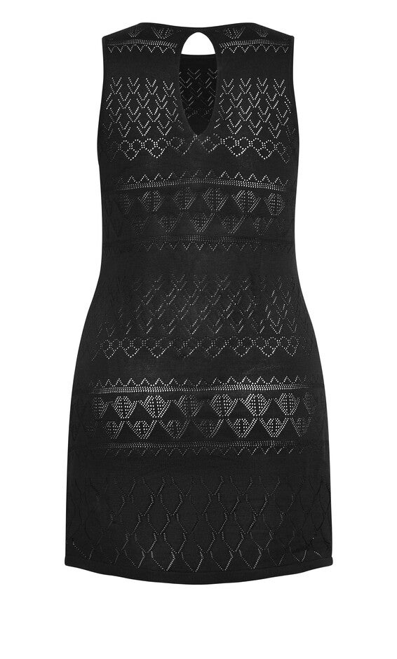 Cornelia Dress - black, BLACK, alternate image number null