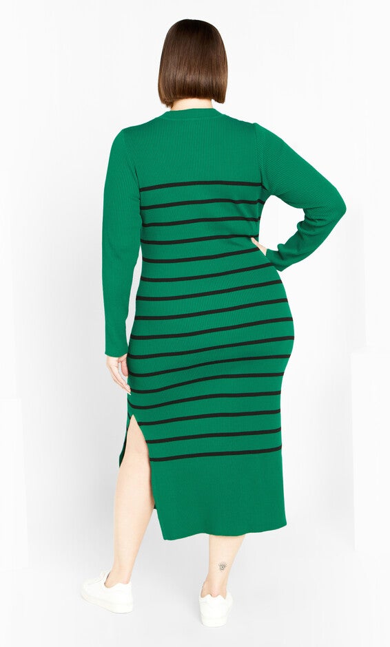 Maddie Dress - green, GREEN/BLK, alternate image number null