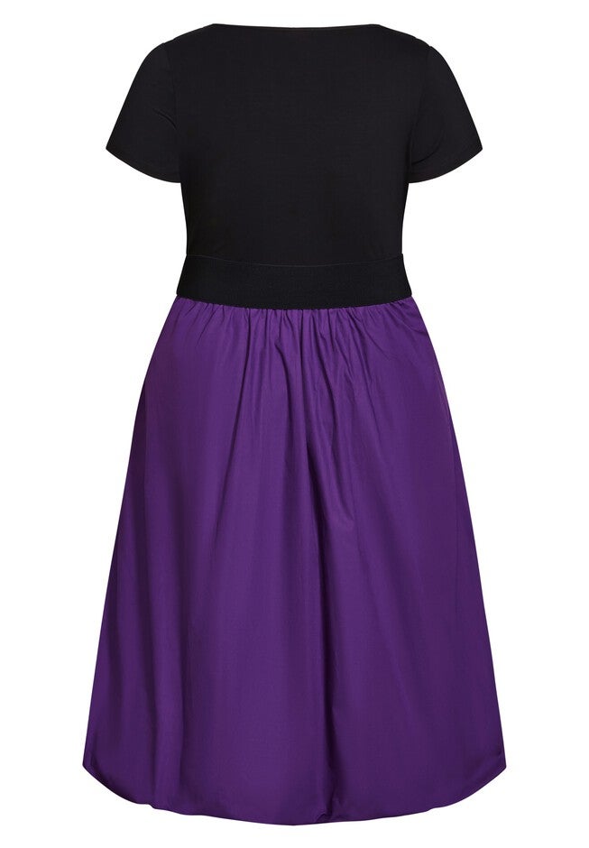 Paris Days Dress - petunia, PURPLE, alternate image number 4