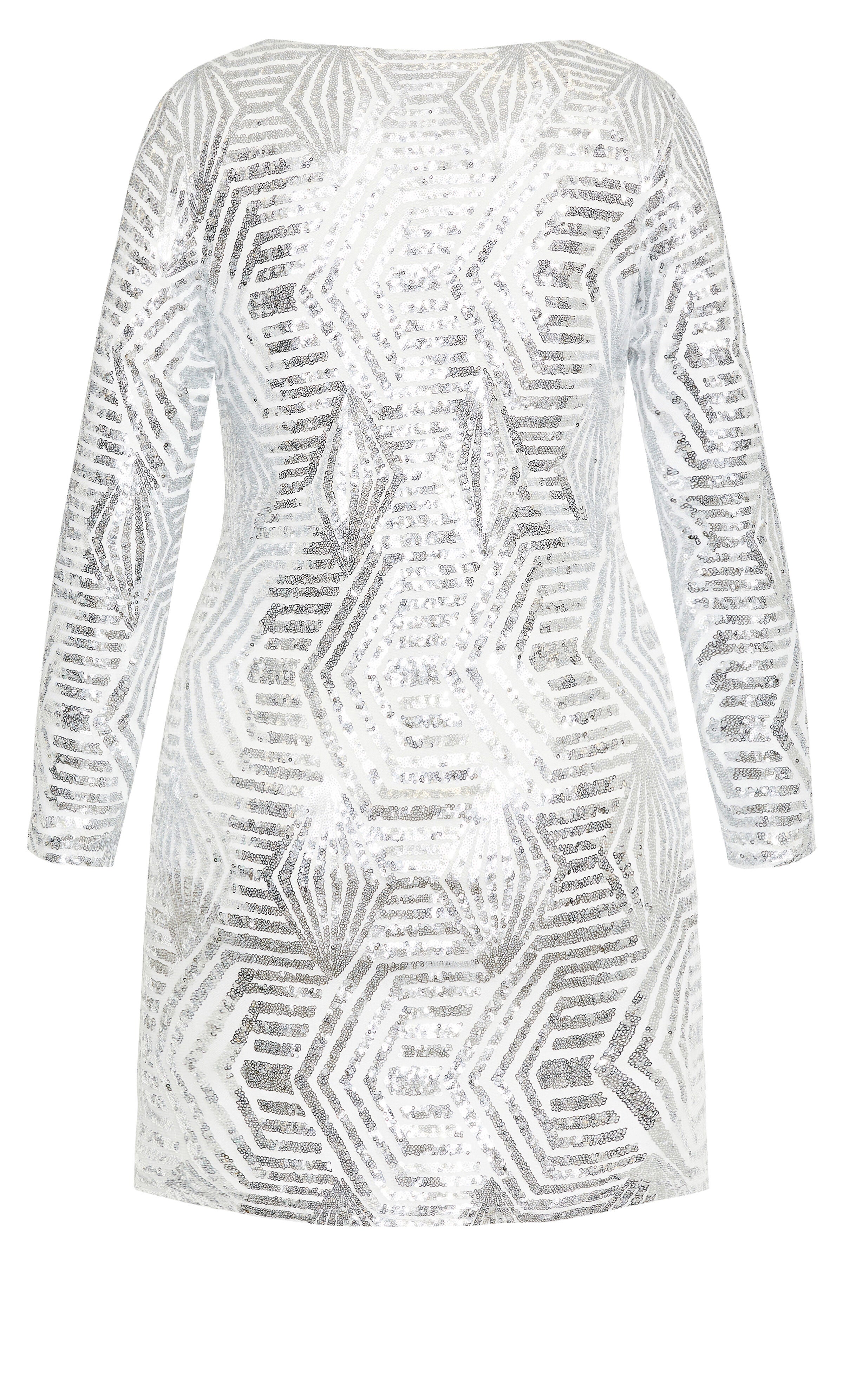 Bright Lights Dress - white, WHITE, alternate image number 6