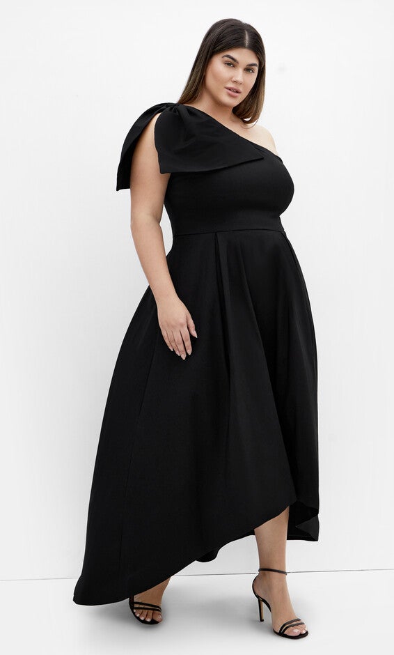 Crawford Maxi Dress - black, BLACK, alternate image number 3