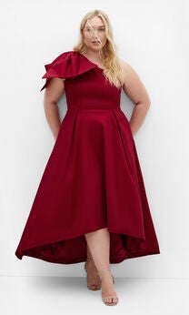 Crawford Maxi Dress - true red