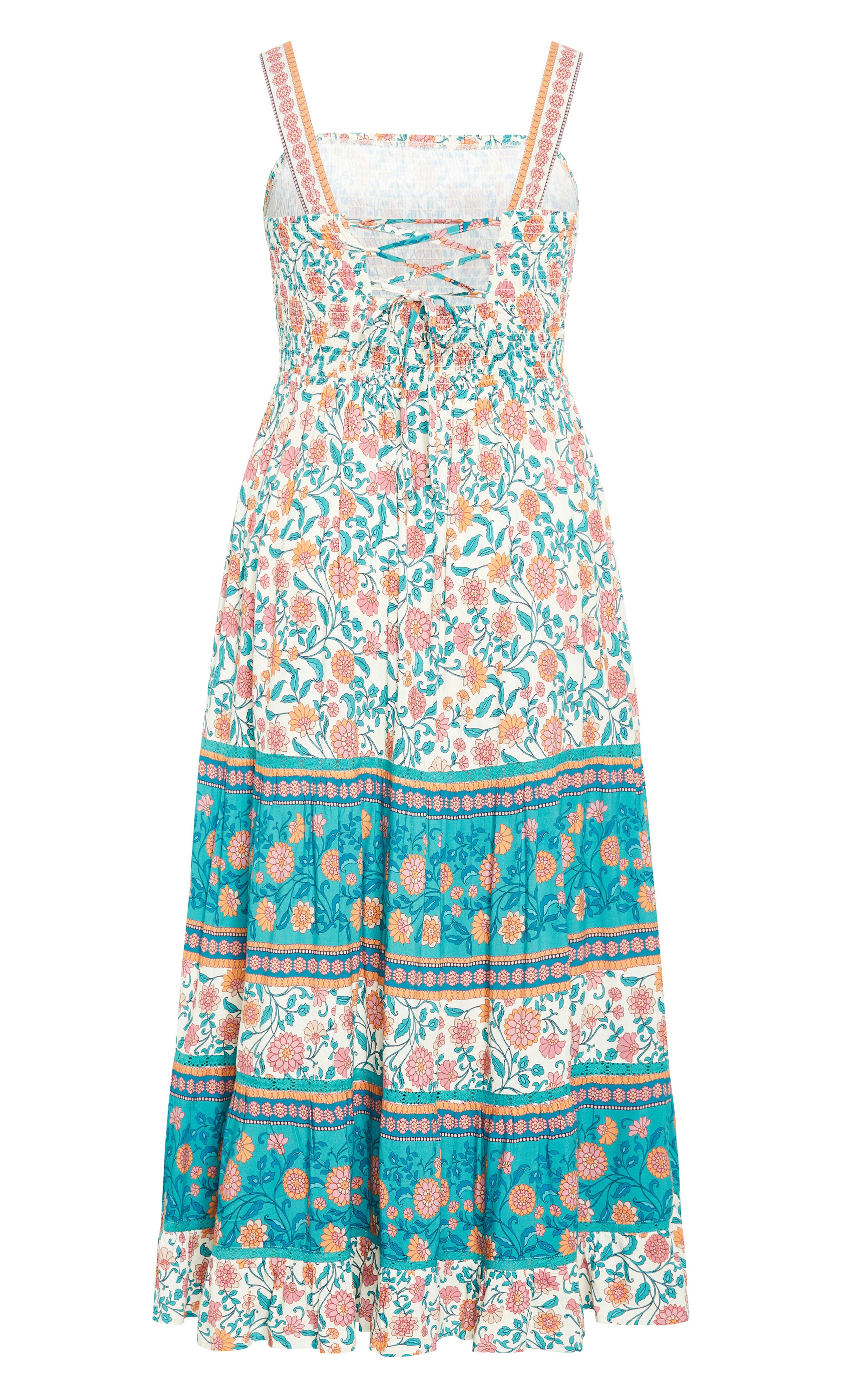 Belle Maxi Dress - gardenia, BEIGE, alternate image number 4