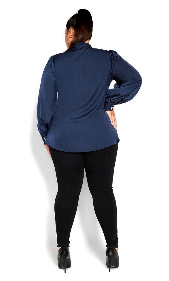 In Awe Top - navy, BLUE, alternate image number null