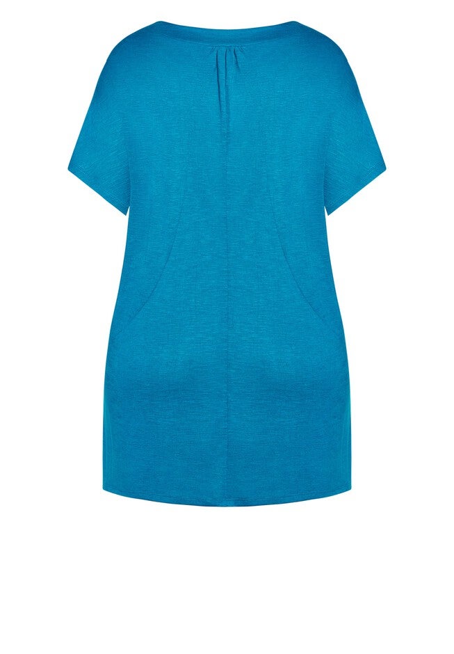 Pocket Pleat Tunic, MYKONOS BLUE, alternate image number null