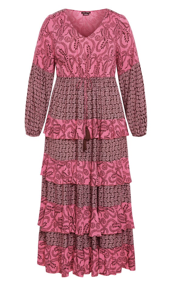 Dreamweaver Maxi Dress - rose, PINK, alternate image number 3