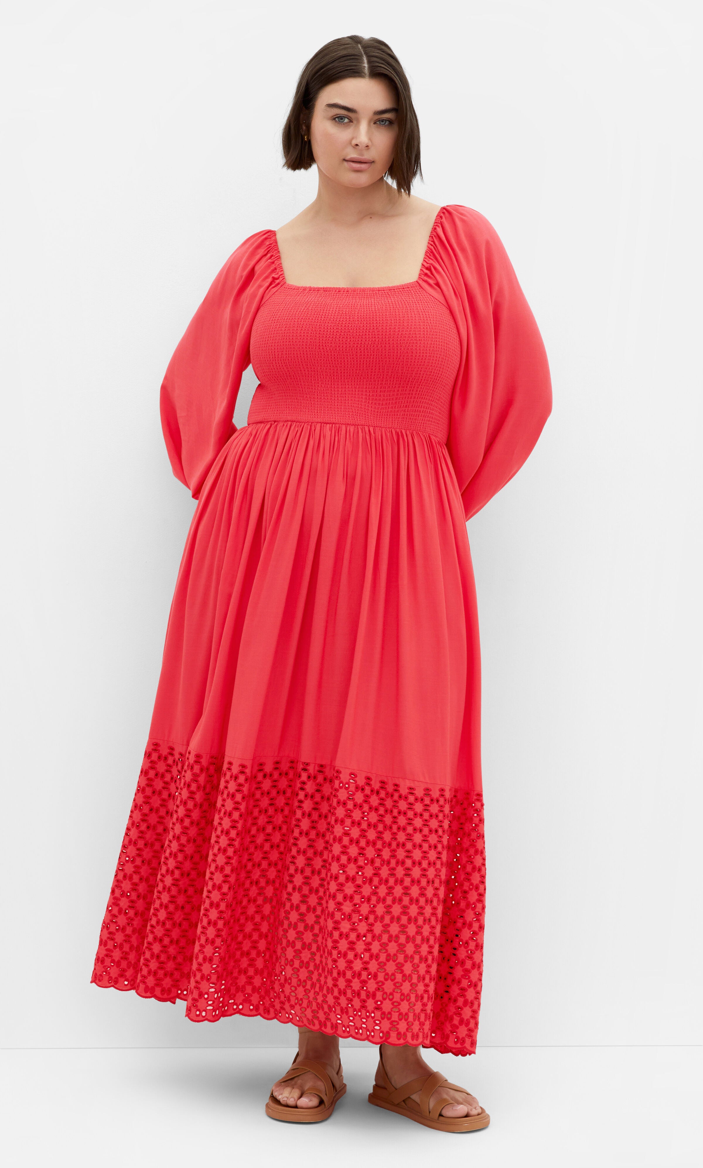 Kaya Dress - crimson, PINK, hi-res image number 0