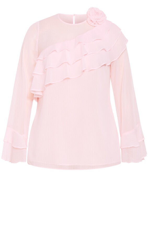 Rosa Corsage Top - soft pink, SOFT PINK, alternate image number 4