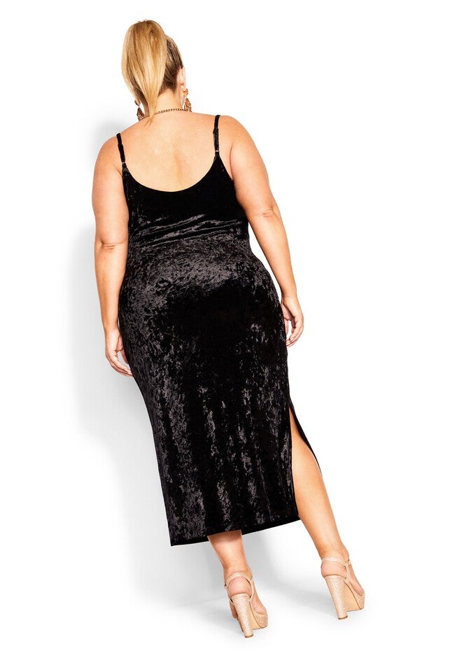 Isabela Dress - black, BLACK, alternate image number 4