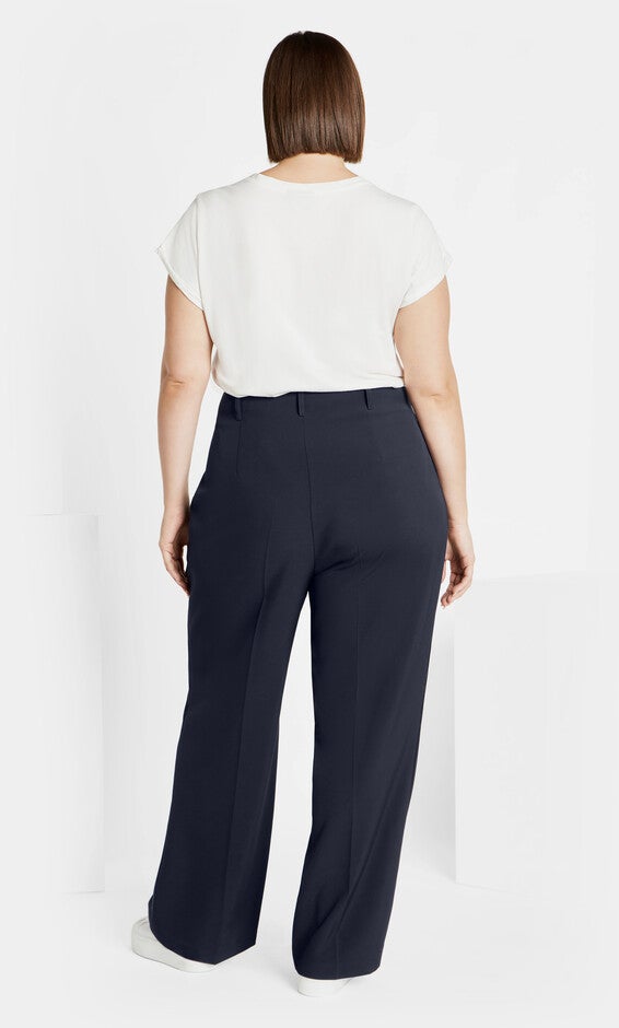 Yasmine Pant - navy, NAVY, alternate image number null