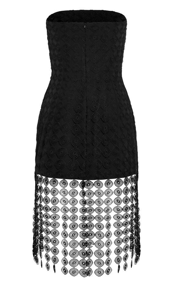 Ebony Dress - black, BLACK, alternate image number null