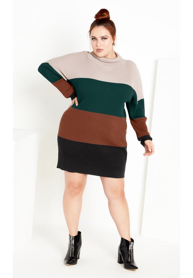 Harper Sweater Dress- jade, JADE, on-hover image number 1