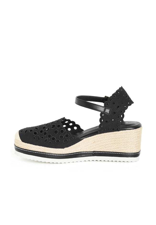 Tammy Wedge - black, BLACK, alternate image number null