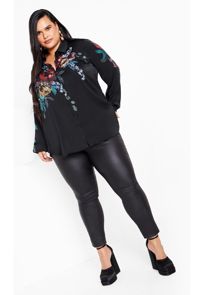 Phoebe Shirt - black, BLACK, on-hover image number null