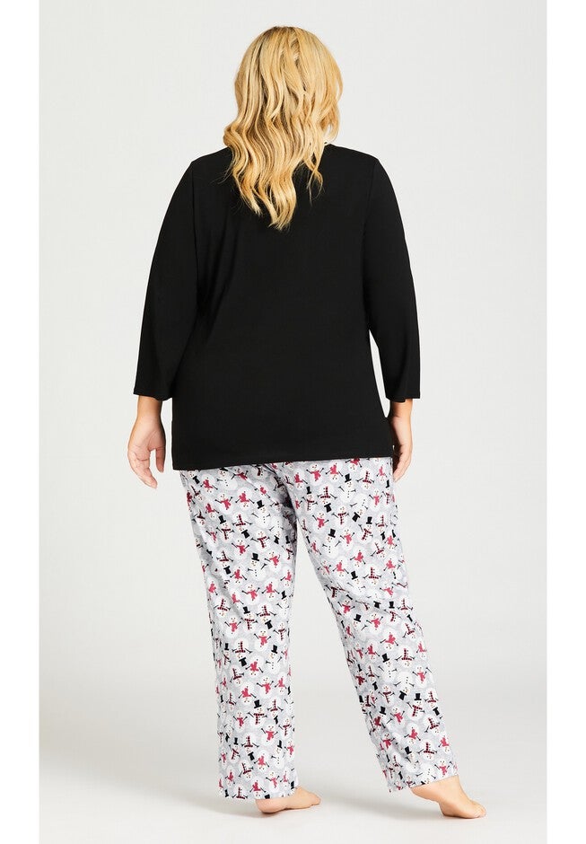 Fa La La Sleep Top, FA LA LA PRINT, on-hover image number null