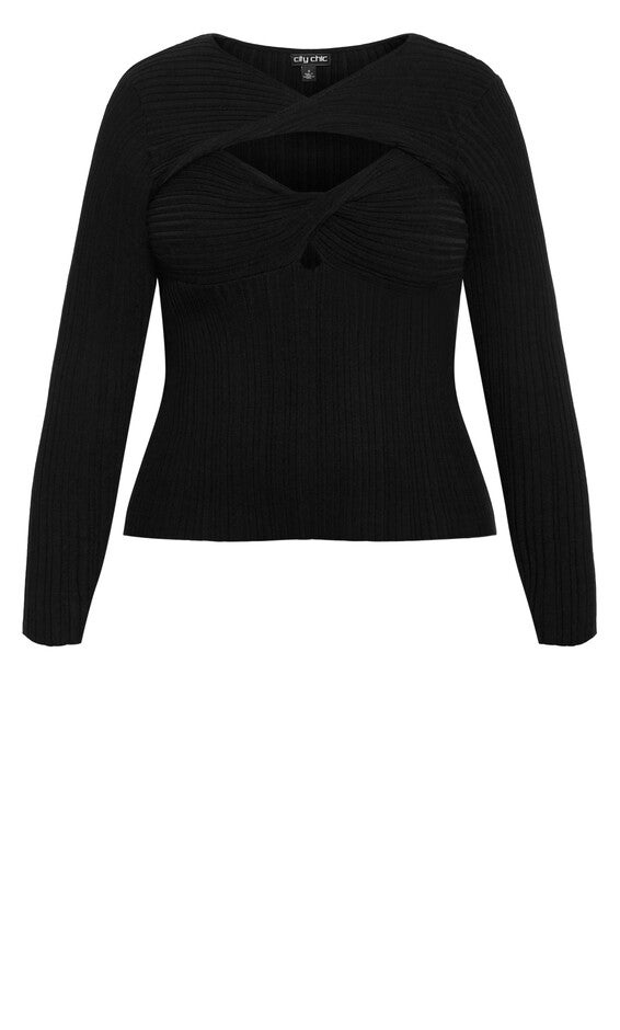 Kaleigh Sweater - black, BLACK, alternate image number null