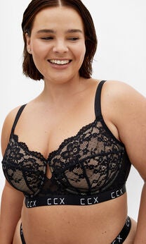Signature Underwire Bra - black