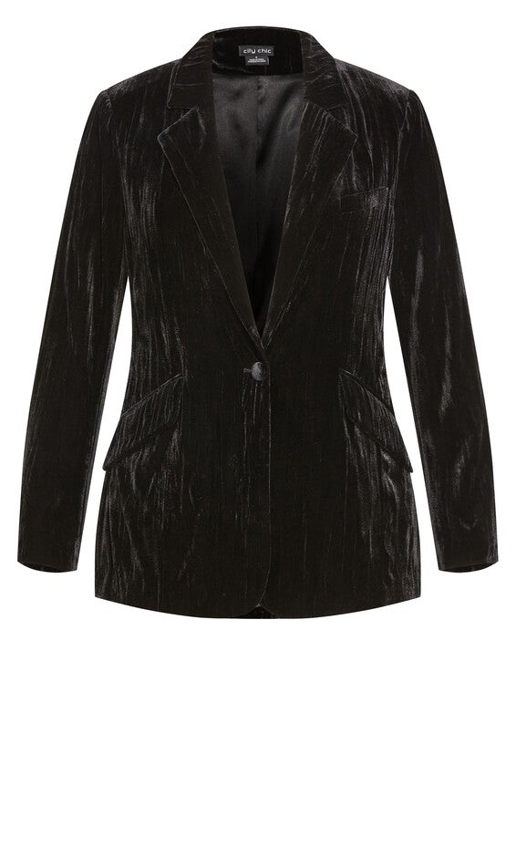 Crushed Jacket - black, BLACK, alternate image number 4