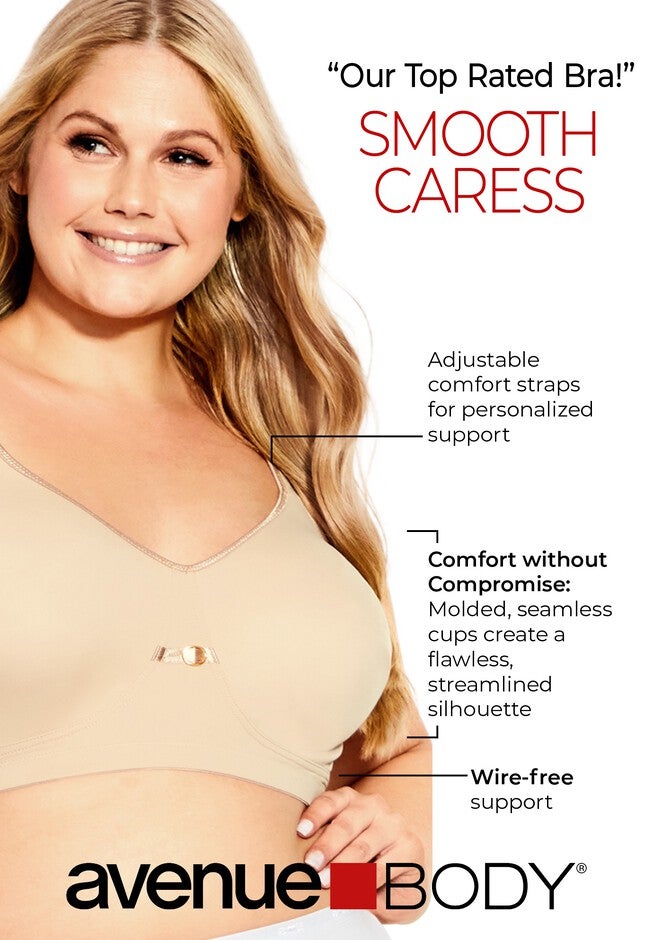 Soft Caress Bra, BLACK, alternate image number null