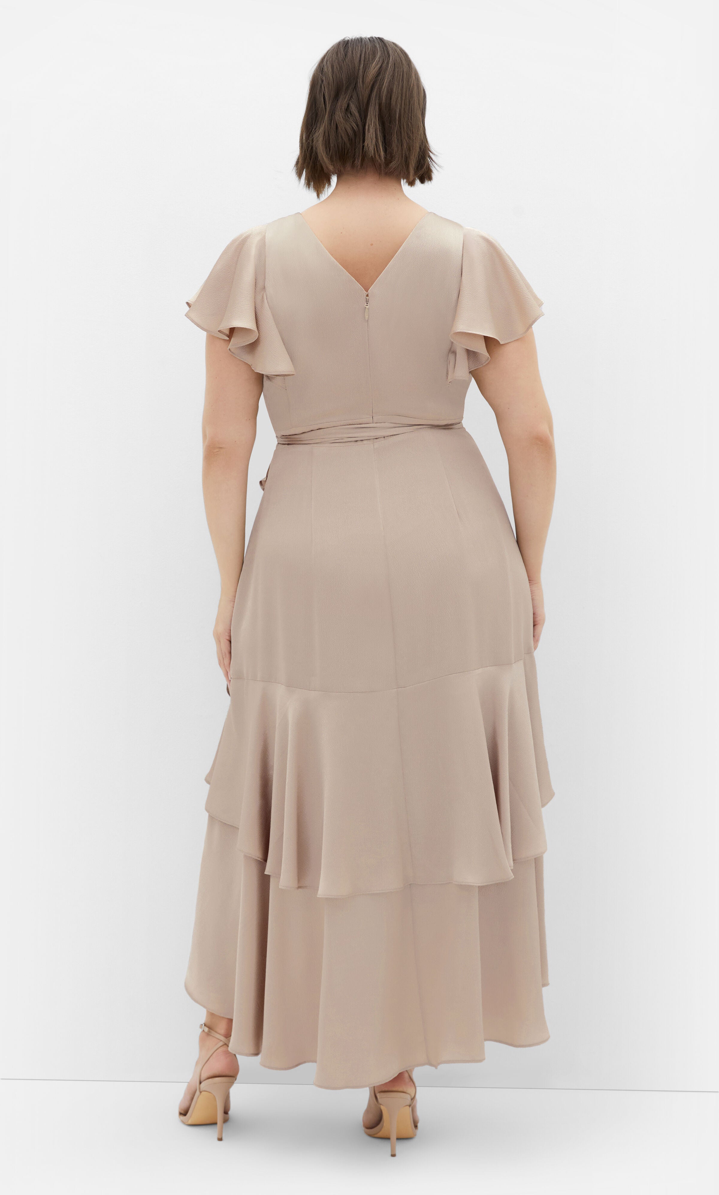 Flirty Jen Maxi Dress - taupe, BROWN, alternate image number 2
