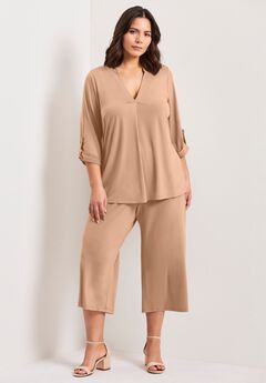 Cropped Jogger Pants