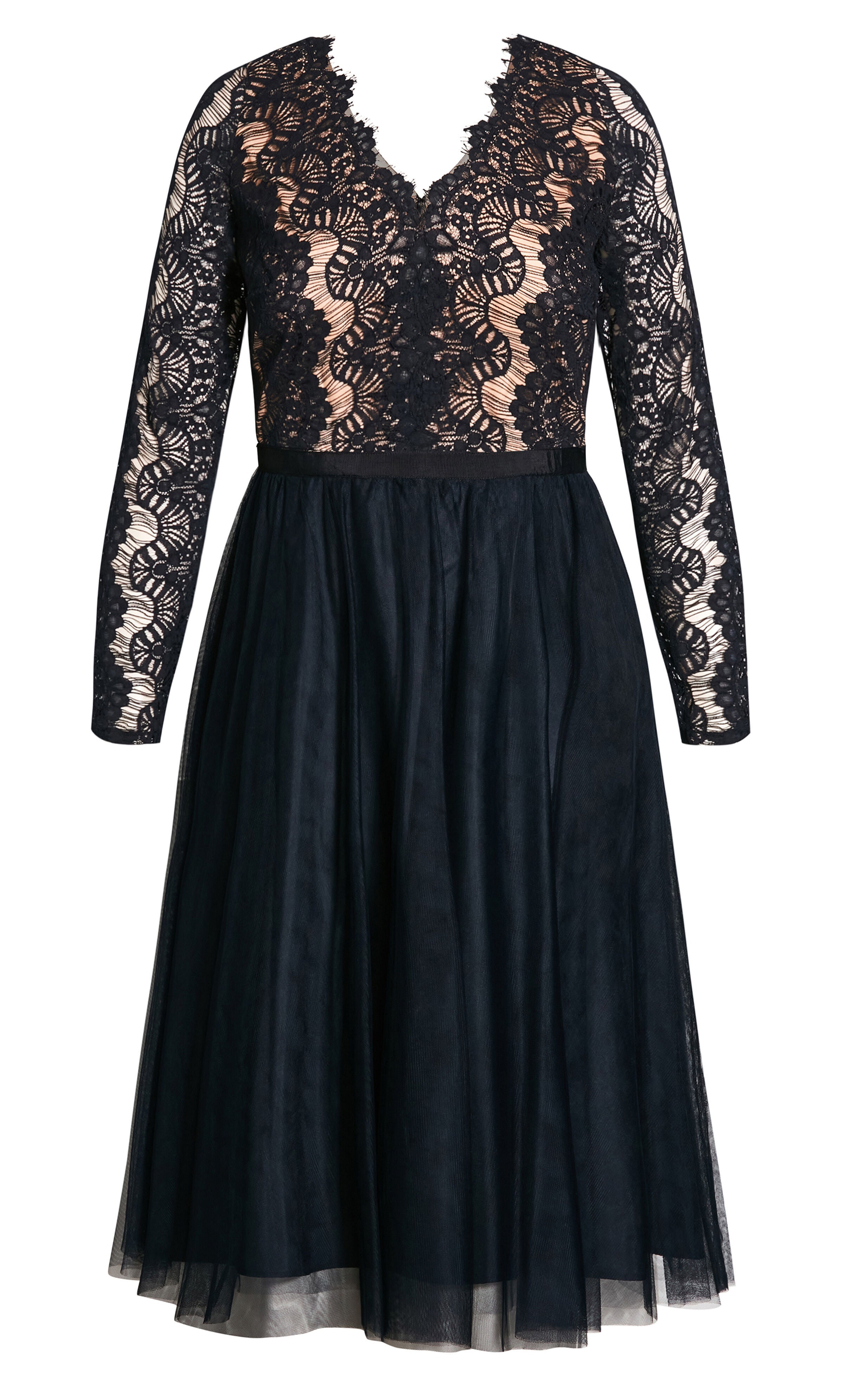 Rare Beauty Dress - navy, BLUE, alternate image number 4