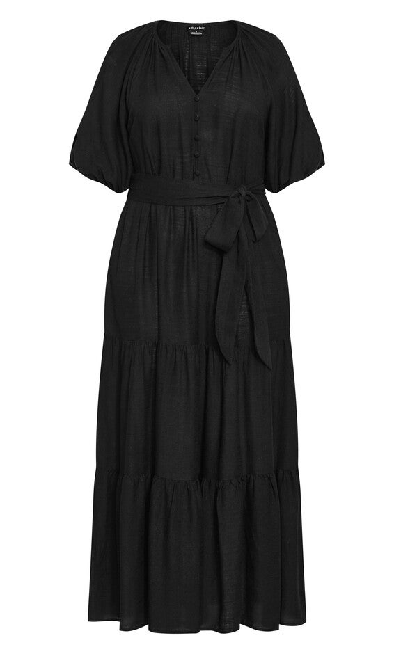 Marcia Maxi Dress - black, BLACK, alternate image number null