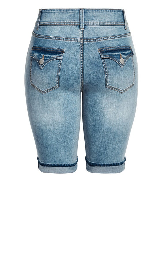 Killer Pins Short - light denim, BLUE, alternate image number 5