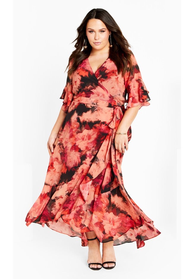 Mischa Floral Maxi Dress - floral l'amour, FLORAL, on-hover image number null