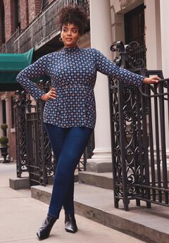 Flowy Peplum Top