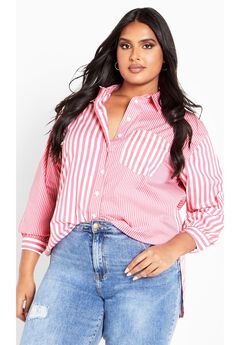 Stripe Mix Shirt