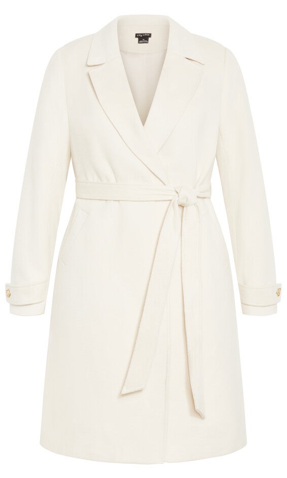 Abby Coat - oat, BEIGE, alternate image number null