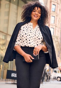 Pintuck Popover Top