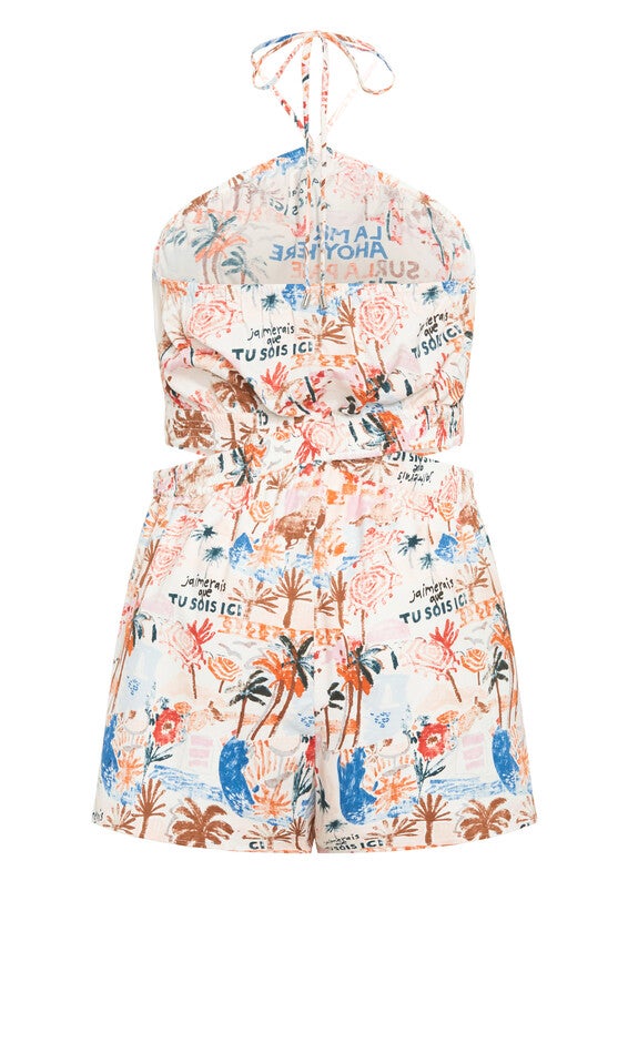 Alma Playsuit - orange, ORANGE, alternate image number 4