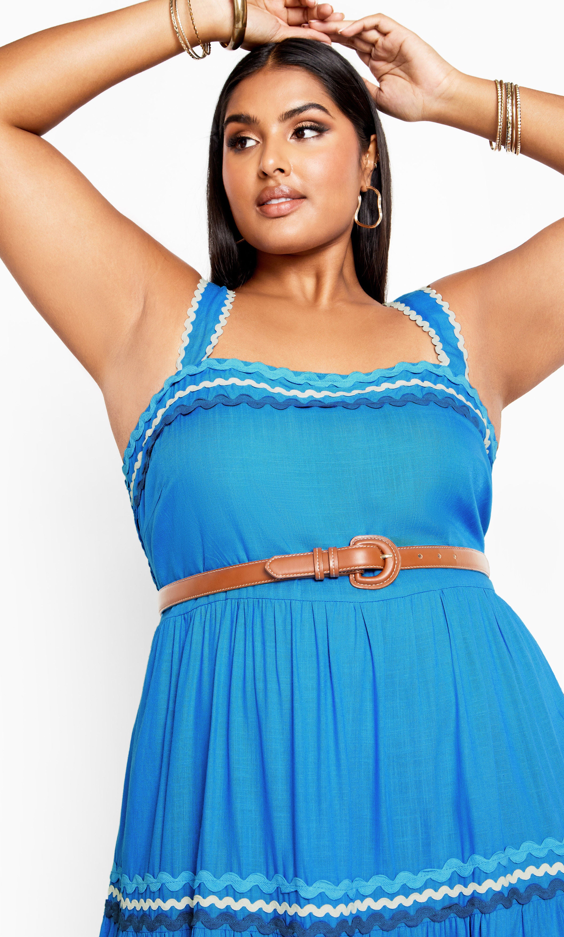 Paradiso Dress - ice blue, BLUE, alternate image number 4