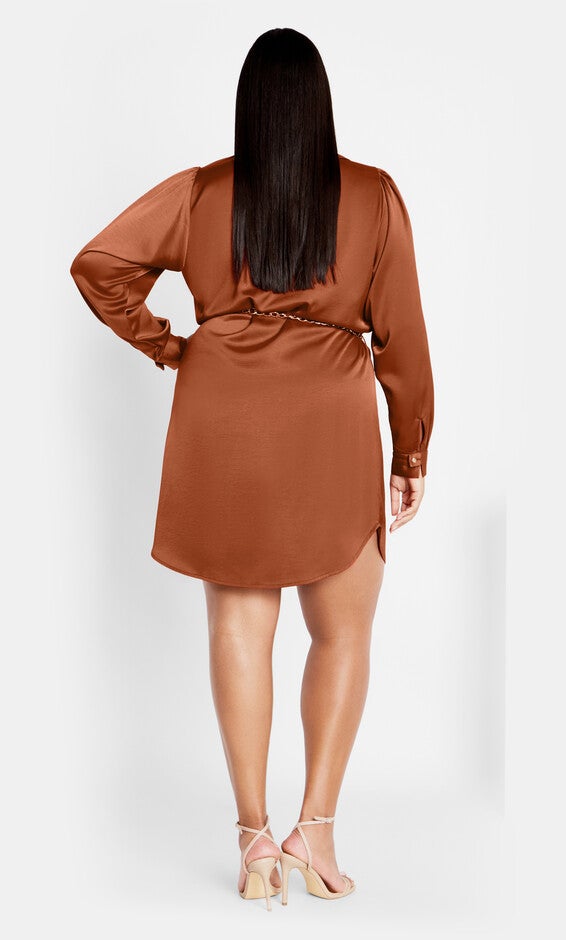 Faye Dress - toffee, TOFFEE, alternate image number null