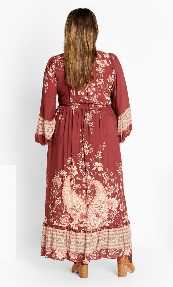 Faith Maxi Dress - desert rose, ORANGE, alternate image number 3