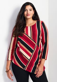 Asymmetrical Tops For Curvy Women