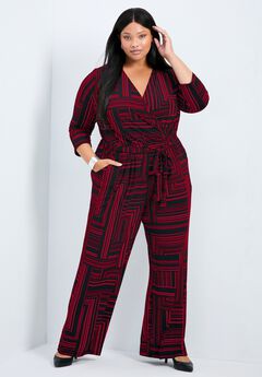 Mara Wrap Front Jumpsuit