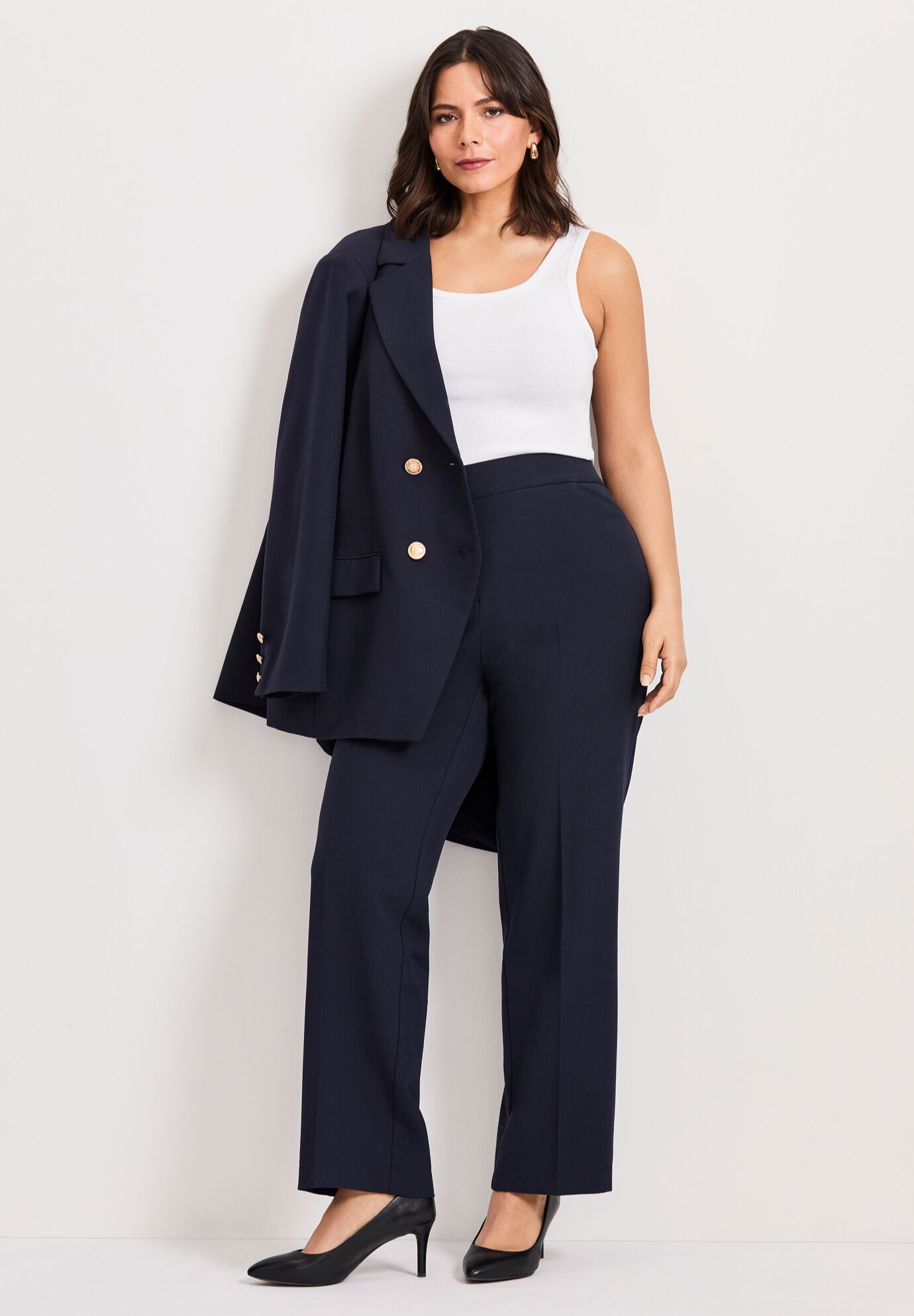 Cool Hand Trouser, NAVY, alternate image number 2