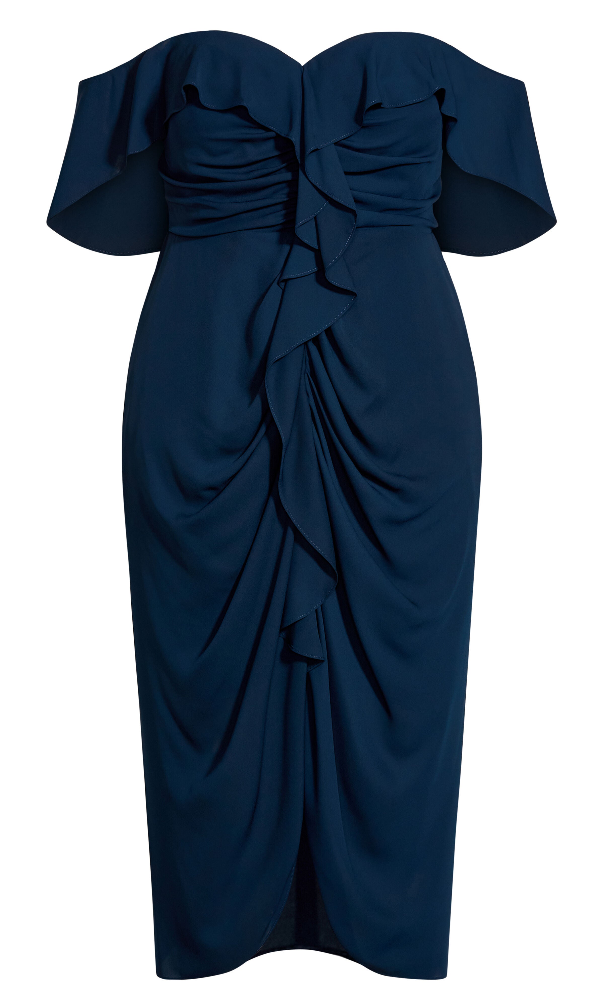 Va Va Voom Dress - navy, BLUE, alternate image number 6