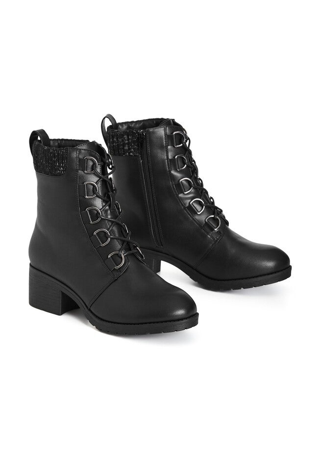 Briella Ankle Boot, BLACK, alternate image number null