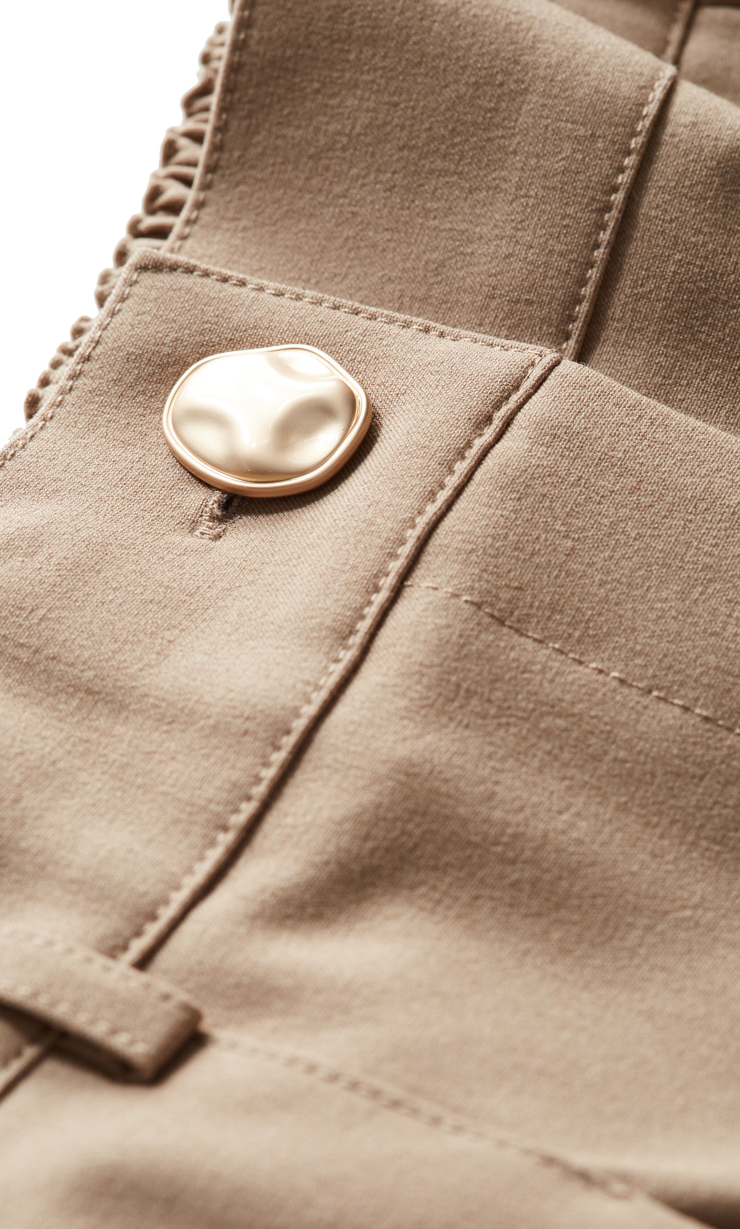 Abbigail Wide Leg Pant, BROWN, alternate image number 5