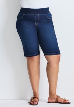 Plus Size Retro Shorts