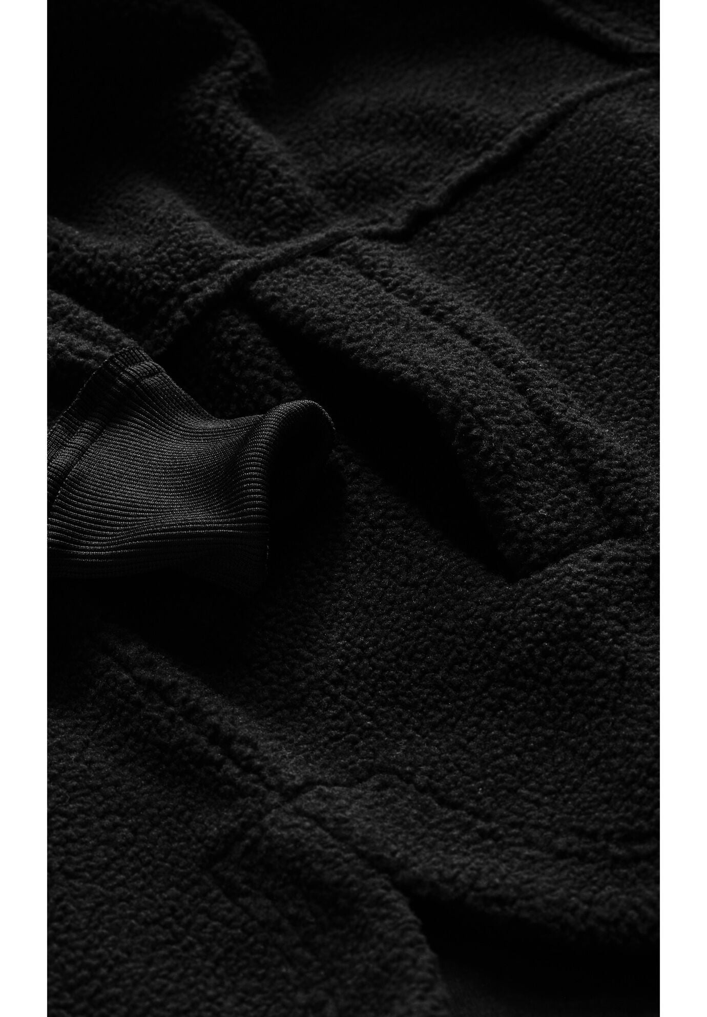 Weekender Hooded Fleece Jacket, BLACK, alternate image number 4