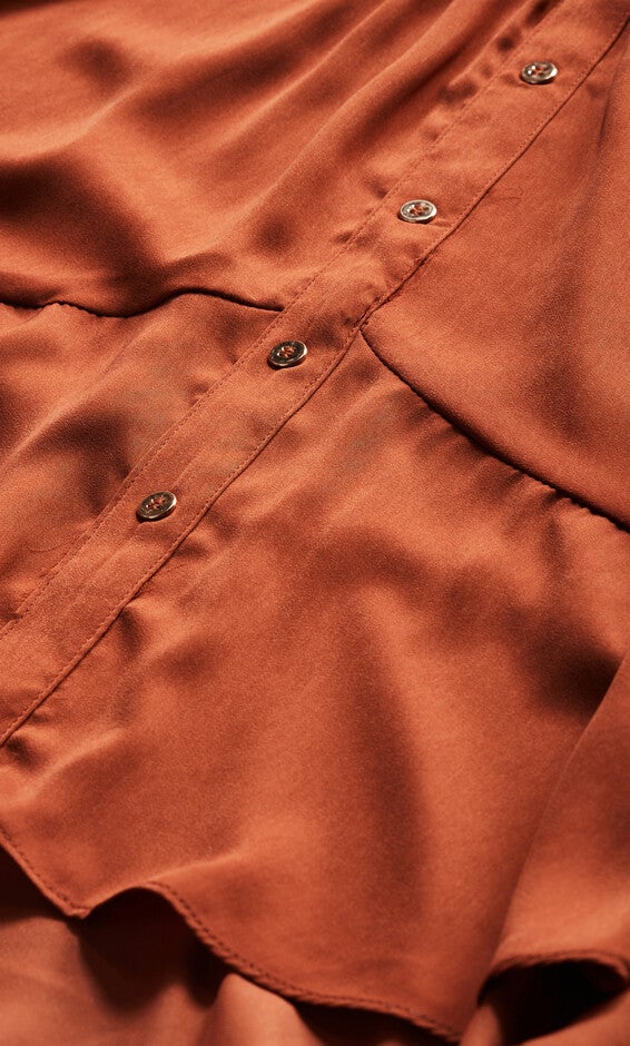 Oki Dress - copper, BROWN, alternate image number null